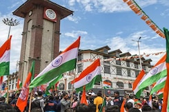 BJP Flags Off First-Ever Tiranga Rally From Srinagar's Lal Chowk BJP Flags Off First-Ever Tiranga Rally From Srinagar's Lal Chowk