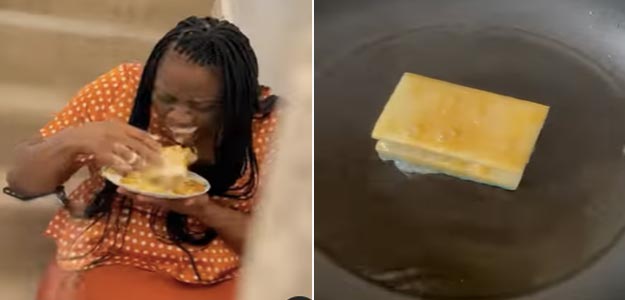 Son Pranks Mother By Serving French Toast Made Of Dish Scrub; Internet Is Amused