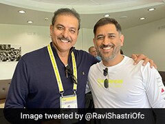 Ravi Shastri's Pic With Dhoni From England vs India 3rd T20I Goes Viral