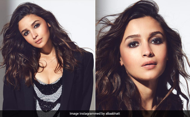 Alia Bhatt Knows Exactly How To Put Ranbir Kapoor's Blazer To Good Use Over Her Mini Dress