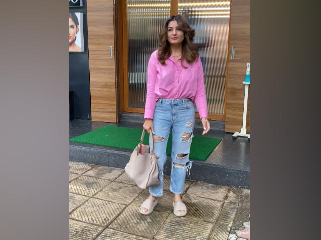 Spotted: Raveena Tandon In The City
