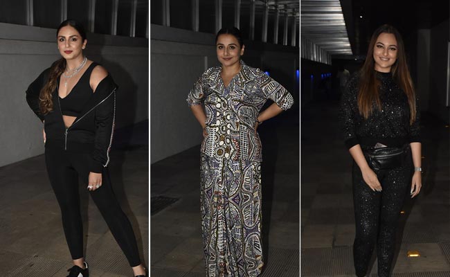 Pics: At Huma Qureshi's Birthday Party - Sonakshi Sinha And Zaheer Iqbal, Vidya Balan And Others