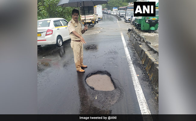 Thane Man Run Over By Bus After Hitting Pothole Amid Heavy Rain