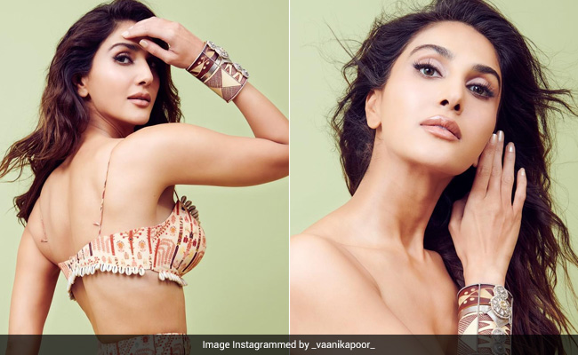 Vaani Kapoor Flows Like The Monsoon Breeze In A Boho Chic Printed Co-Ord Set