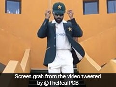 Watch: "Baggy Green" Is On As Babar Walks Out For Toss vs Sri Lanka