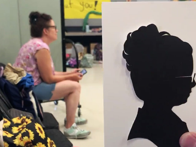Scissor Artist Surprises Women With Amazing Artwork