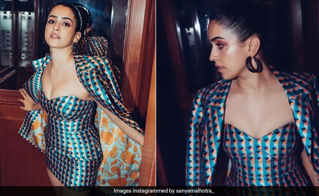 Sanya Malhotra's Kaleidoscopic Co-Ords Is Something You Have Never Seen Before