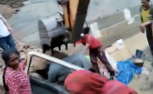 In Video, Woman Rescued From Shimla Landslide Site