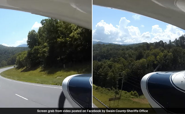 Caught On Camera: Plane Dodges Traffic, Makes Emergency Landing On Busy US Highway