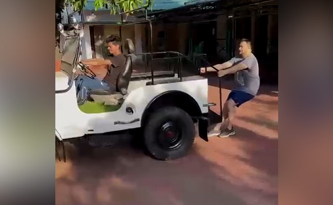 Video: Tejashwi Yadav Sweats It Out Days After PM's "Weight" Remark