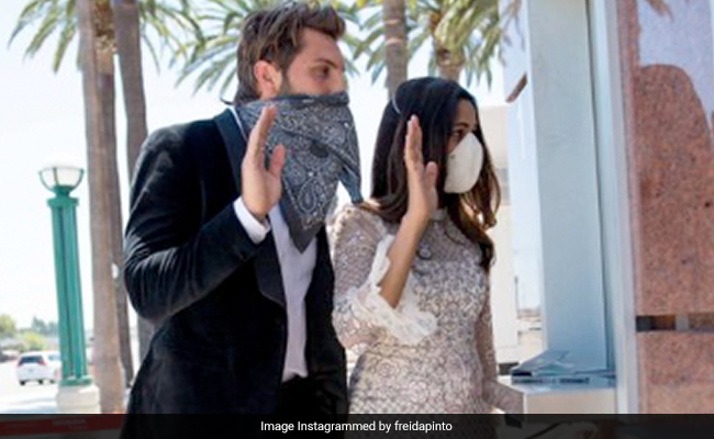 On Second Anniversary, Freida Pinto Shares Throwback Pics From California Wedding