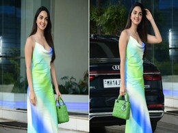 Kiara Advani Is Fresher Than A Monsoon Day In A Tie-Dye Cowl Neck Dress With A Rs 4.2 Lakh Green Lady Dior Bag Kiara Advani Is Fresher Than A Monsoon Day In A Tie-Dye Cowl Neck Dress With A Rs 4.2 Lakh Green Lady Dior Bag
