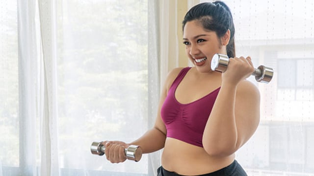 PCOS: Exercising not only helps lose weight gained due to PCOS but also helps boost mood