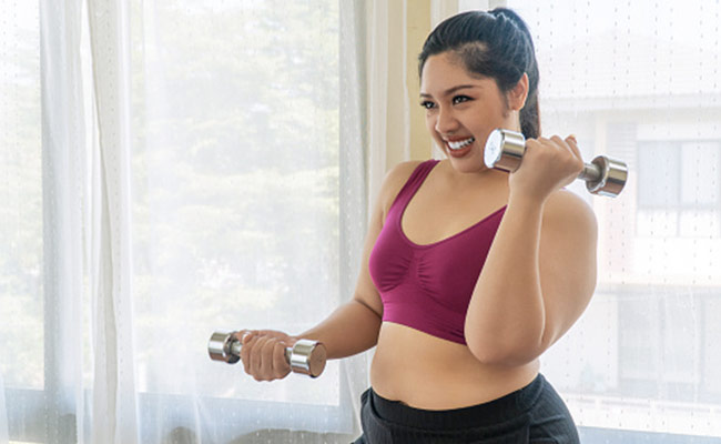 PCOS: Exercising not only helps lose weight gained due to PCOS but also helps boost mood