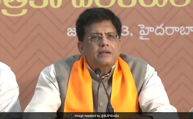 BJP Retains Piyush Goyal As Its Leader In Rajya Sabha