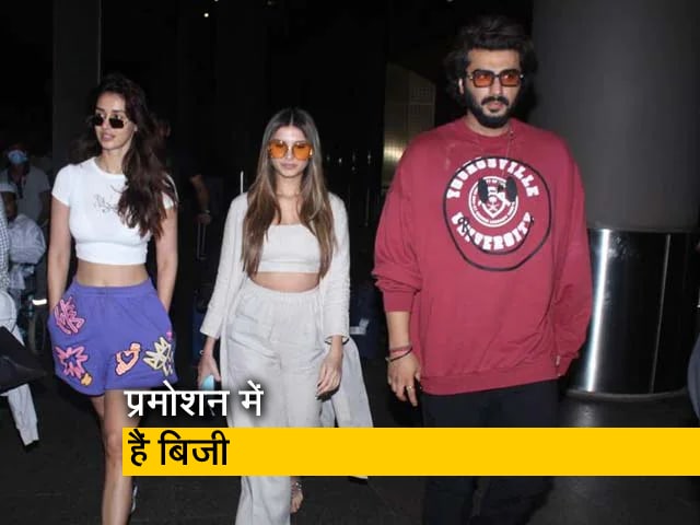 फिल्म "एक विलेन रिटर्न्स" की कास्ट एयरपोर्ट पर हुई स्पॉट