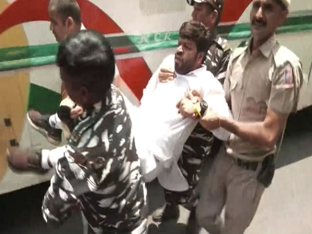 Big Congress Protest For 2nd Day, Party Slams MPs' Suspension