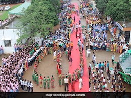 Odisha College Celebrates Droupadi Murmu's Swearing-In As President Odisha College Celebrates Droupadi Murmu's Swearing-In As President