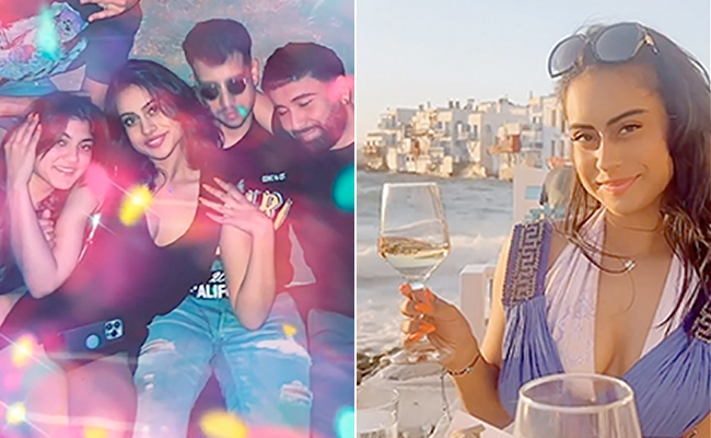 More Pictures Of Ajay Devgn's Daughter Nysa From Her Greece Vacation With Friends