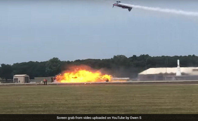 Caught On Camera: Jet Truck Explodes At Michigan Air Show