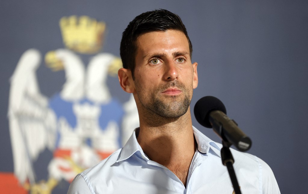 Djokovic Says Images Of Father With Russian Flag "Misinterpreted"