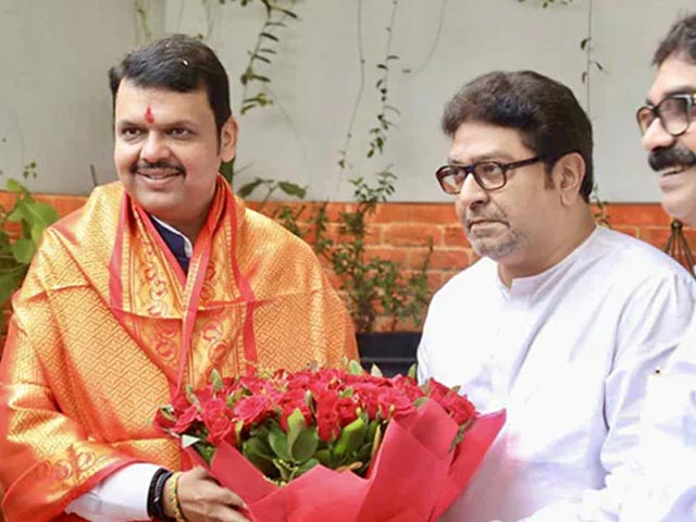 Devendra Fadnavis Meets Raj Thackeray Ahead Of Mumbai Civic Polls