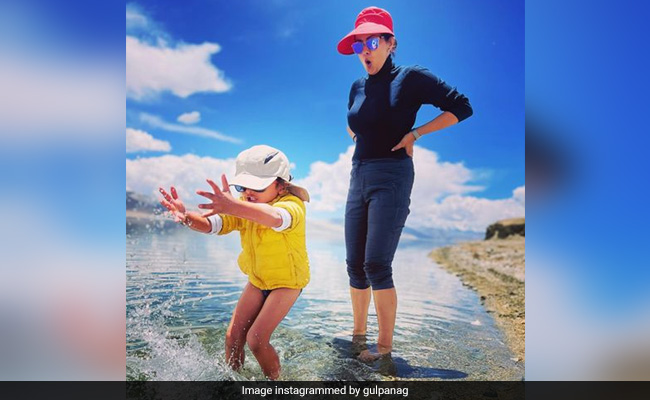 More Pics From Gul Panag And Son Nihal's Holiday. Next  Stop - Tso Moriri