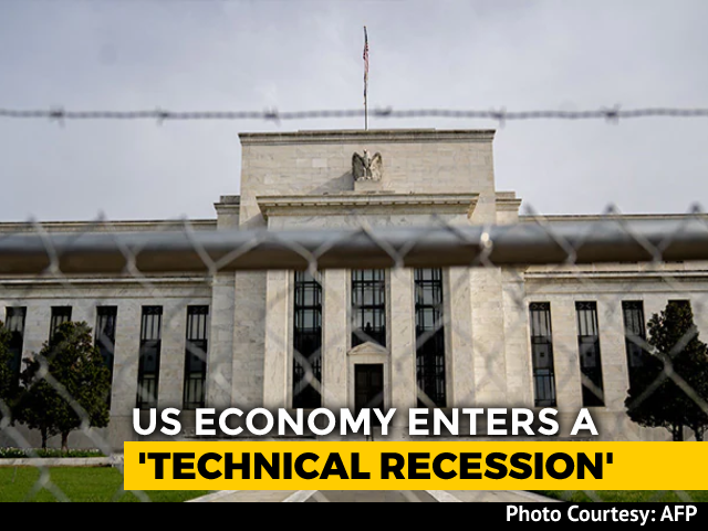 US Recession Fears Deepen As Economy Contracts In Second Quarter