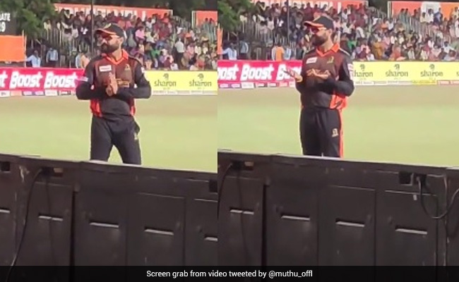 Viral Video: मुरली विजय को बाउंड्री पर देख फैन्स ने लगाए 'DK-DK' के नारे, क्रिकेटर ने हाथ जोड़ लिए