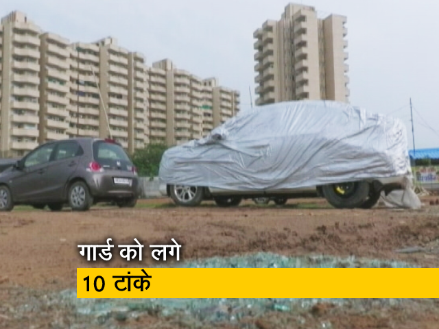 गुरुग्राम में बदमाशों की गुंडागर्दी, 20 से ज्यादा गाड़ियां तोड़ी