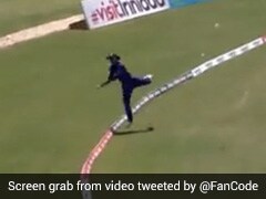 Watch: Shreyas Iyer's Acrobatic Save Denies Pooran A Sure Shot Six