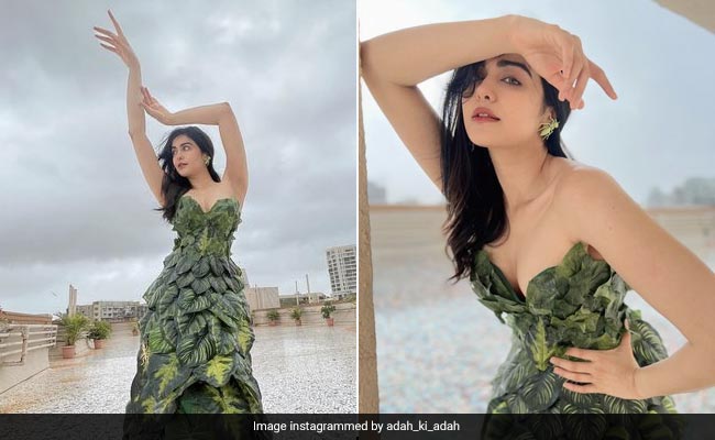'Leaf' Adah Sharma Alone, She's Busy Making A Fashion Statement Right Now