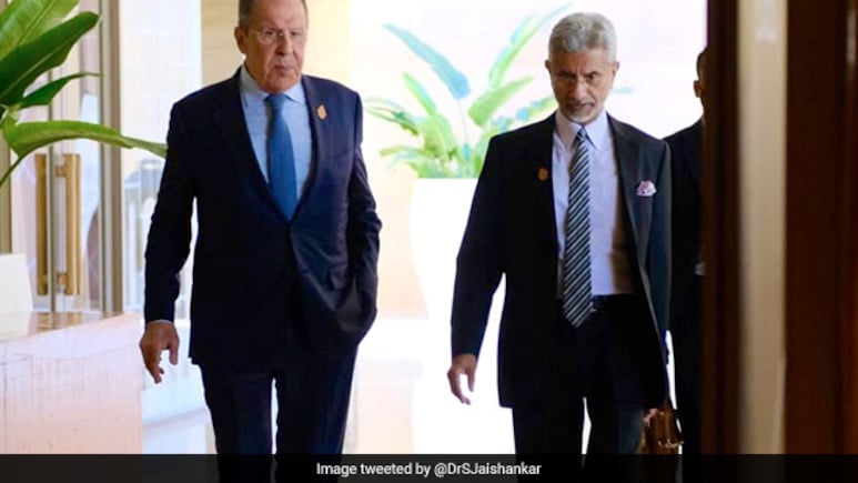 S Jaishankar To Hold Talks With Russia's Sergey Lavrov In Moscow Today