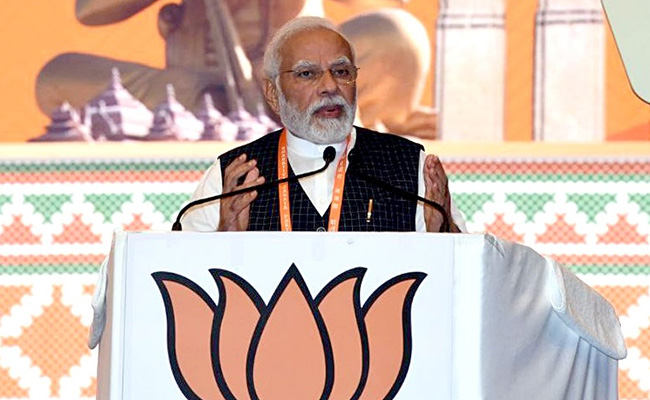 People Of Telangana Want 'Double Engine Growth': PM Modi At Public Meet