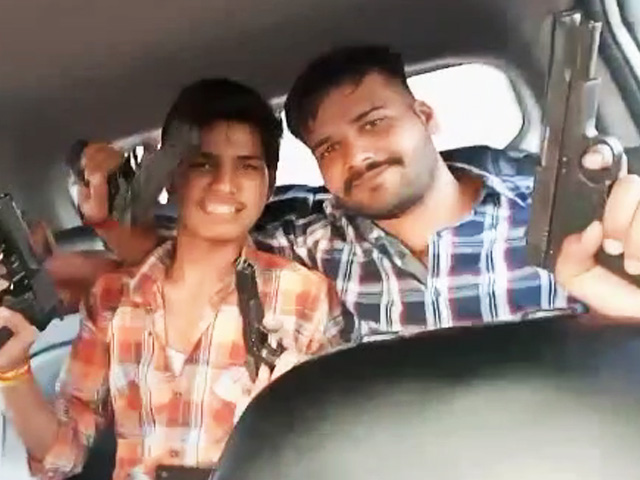 On Camera, Sidhu Moose Wala Shooters Seen Waving Guns, Celebrating In Car