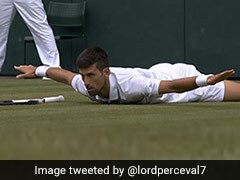 Watch: Djokovic's Funny Celebration After Backhand Winner In Comeback Win