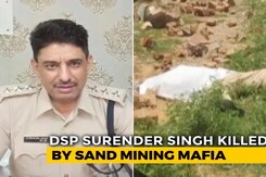 Police Officer In Haryana Run Over By Truck During Illegal Mining Check Police Officer In Haryana Run Over By Truck During Illegal Mining Check