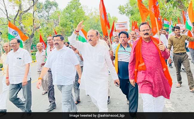 Hindu Outfits Hold <i> 'Sankalp March' </i> In Delhi, Traffic Advisory Issued