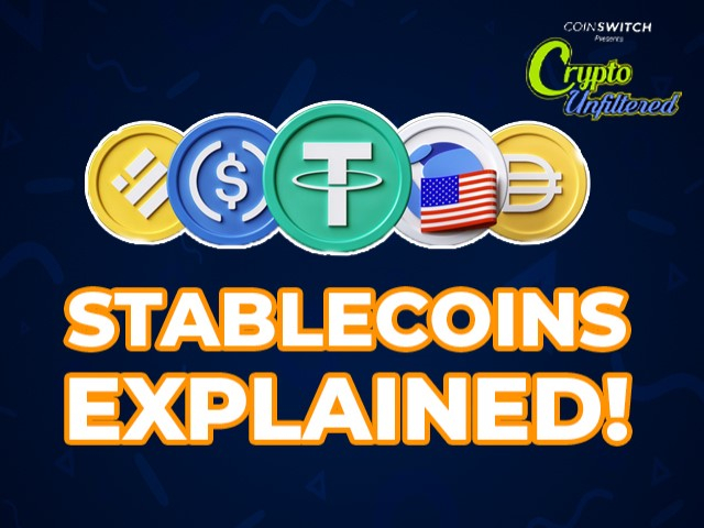 Crypto Unfiltered | Stablecoins and Their Types Explained!