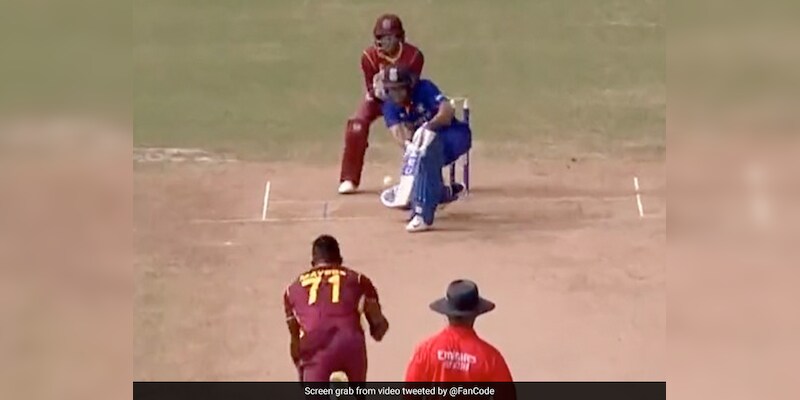 Shubman Gill Attempts Scoop, Gets Dismissed In Bizarre Fashion vs West Indies. Watch - Vimarsana News
