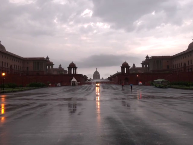 Light Showers In Delhi Bring Respite From Heat