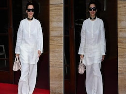 Malaika Arora Makes The White <i>Kurta Pajama</i> Tres Chic With A Choker And Mini Bag Malaika Arora Makes The White <i>Kurta Pajama</i> Tres Chic With A Choker And Mini Bag