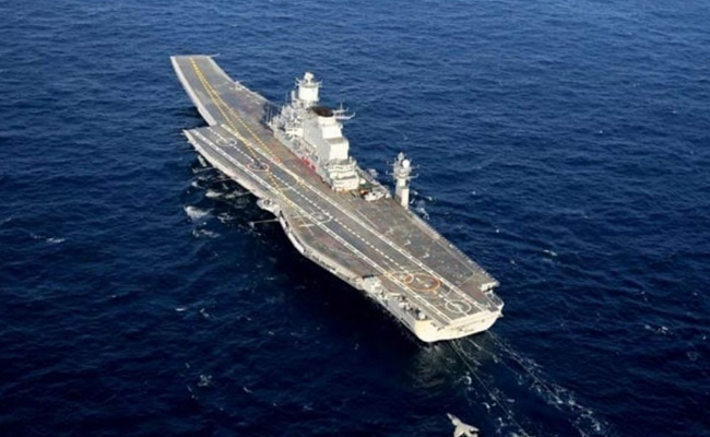 Fire Onboard Aircraft Carrier INS Vikramaditya, No Casualties Reported