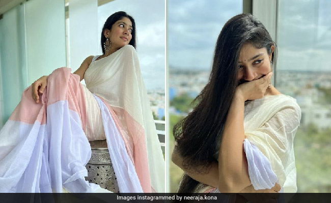 We Could Stare And Smile At Sai Pallavi's Charming Pastel Saree All Day
