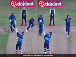 वार्म अप मैच में उमरान मलिक ने फेंकी खतरनाक गेंद, पलक झपकते ही बल्लेबाज का उखाड़ दिया मिडिल स्टंप- Video वार्म अप मैच में उमरान मलिक ने फेंकी खतरनाक गेंद, पलक झपकते ही बल्लेबाज का उखाड़ दिया मिडिल स्टंप- Video