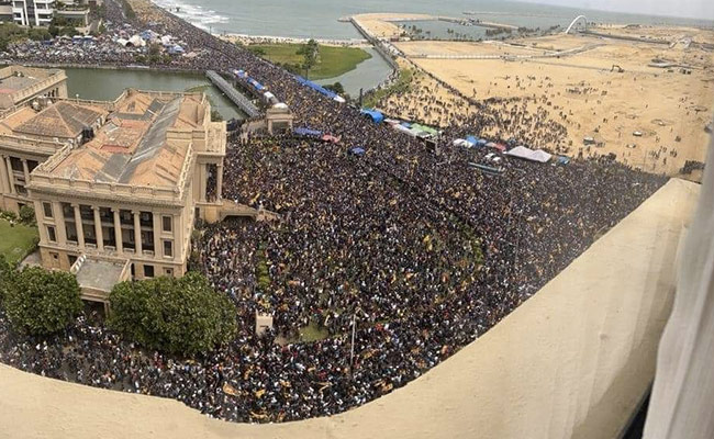 Sri Lanka PM Says Ready To Resign As Protesters In President's Home: 10 Facts