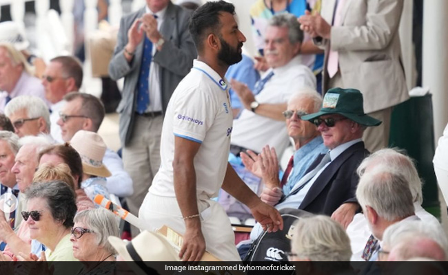 VIDEO: चेतेश्वर पुजारा के लिए तालियों से गूंजा ‘क्रिकेट का घर’ Lord's, यादगार पारी के लिए मिला ऐसा सम्मान