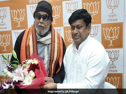 Will Work For The Party, Says Actor Mithun Chakraborty At BJP Office Will Work For The Party, Says Actor Mithun Chakraborty At BJP Office