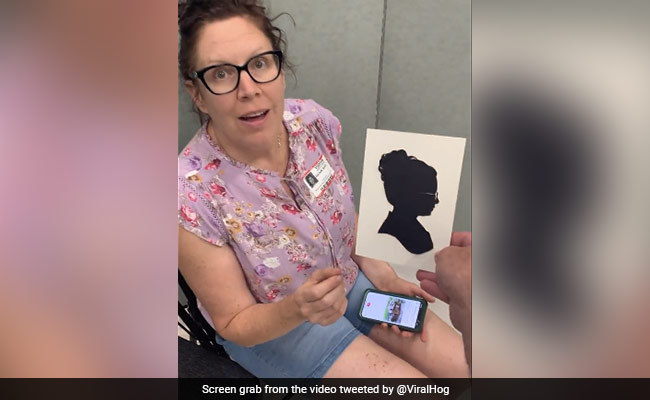 Watch: Scissor Artist Surprises Woman With Amazing Artwork