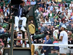Watch: "Are You Dumb?" - Kyrgios' Rant At Chair Umpire In Wimbledon Match